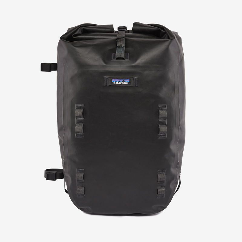 Black Patagonia Patagonia Disperser Roll-Top Pack 40L Unisex Pack | VSNQEB137