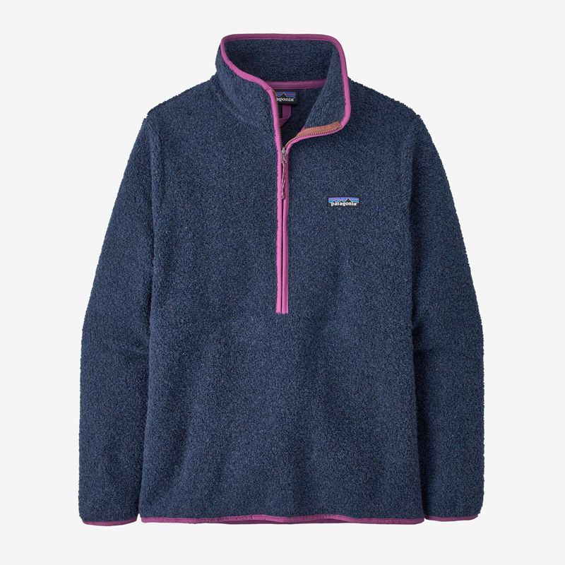 Blue Patagonia Reclaimed Fleece Pullover Women's Jackets | AKZNMT670