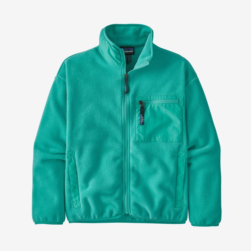 Turquoise Patagonia Synchilla® Fleece Women's Jackets | AXEKJD508